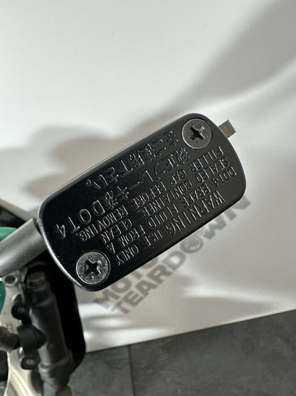 Triumph TIGER 900 GT PRO 2022 Right Footrest Rearset Rear Brake 6337m 2020-2023