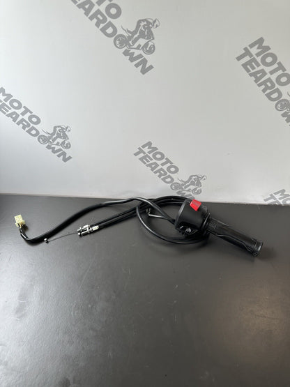 HONDA MSX GROM 125 2021-2024 RIGHT SWITCH GEAR HAND CONTROLS Throttle Cables OEM