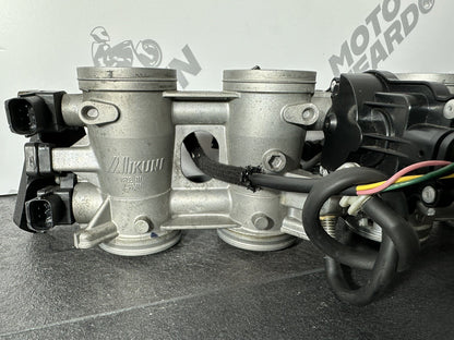 Kawasaki Z800 2016 Mikuni Throttle Bodies Injectors 12691 Miles 2013-2018 OEM
