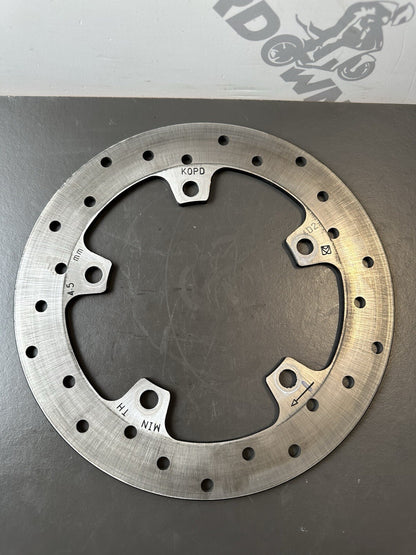 KTM 125 Duke rear brake disc 2024 - 2025 KTM 125 Duke Rear Brake Disc 51 Miles