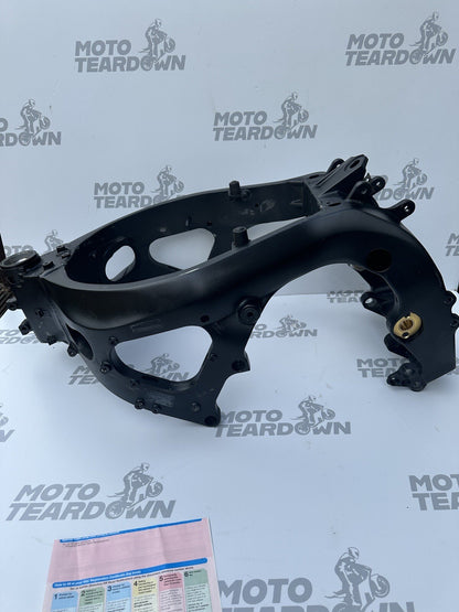 Suzuki GSXR1000 2010 Frame With V5 Chassis With V5 HPI Clear 33,787 Miles