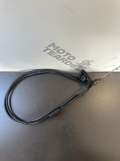 Triumph Street Triple 675 675R Throttle Cables 2007-2011 8382 Miles 2049300 OEM