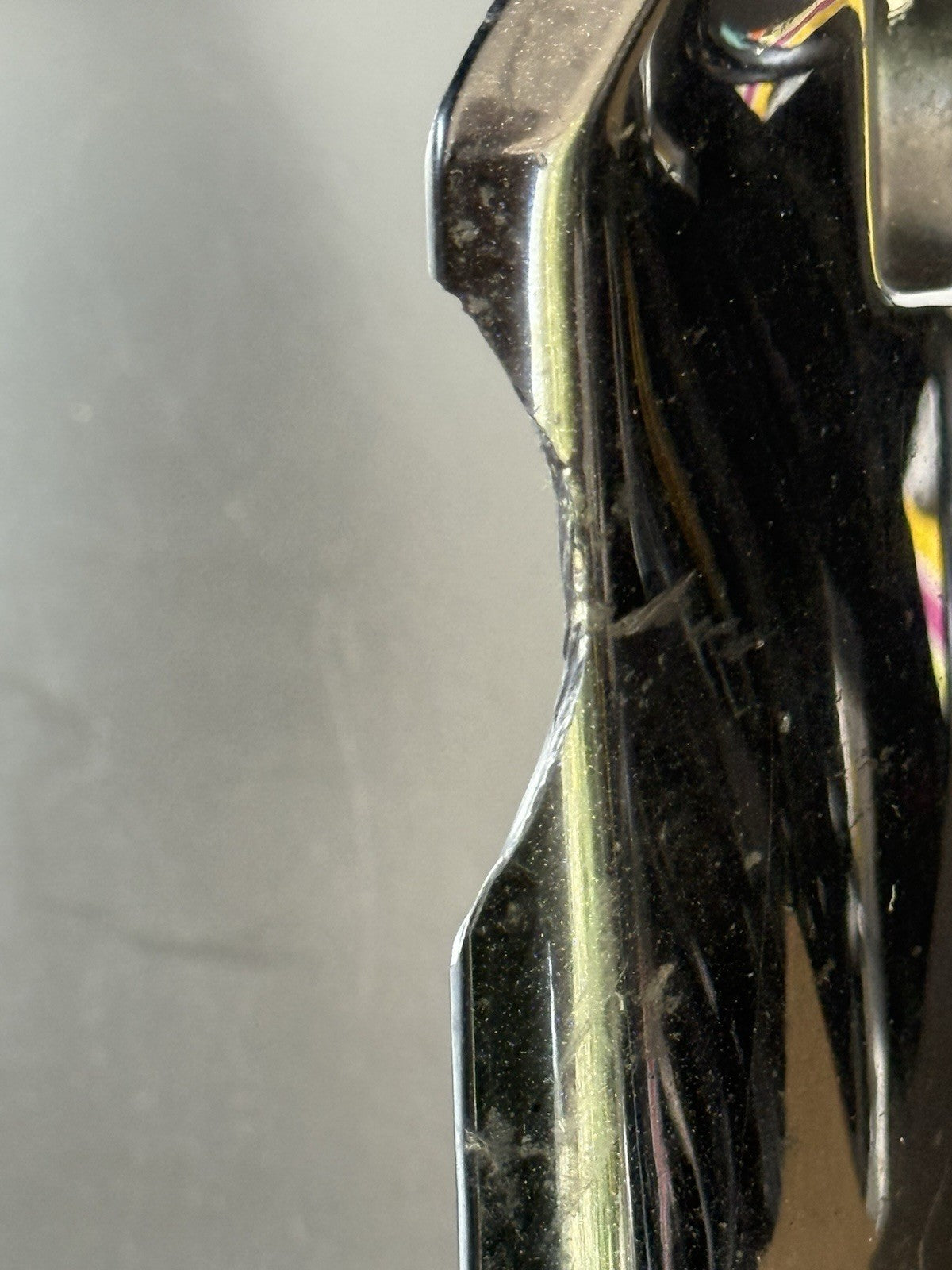 TRIUMPH STREET TRIPLE 675R FRONT MUDGUARD FENDER GLOSS BLACK *SEE DESCRIPTION*