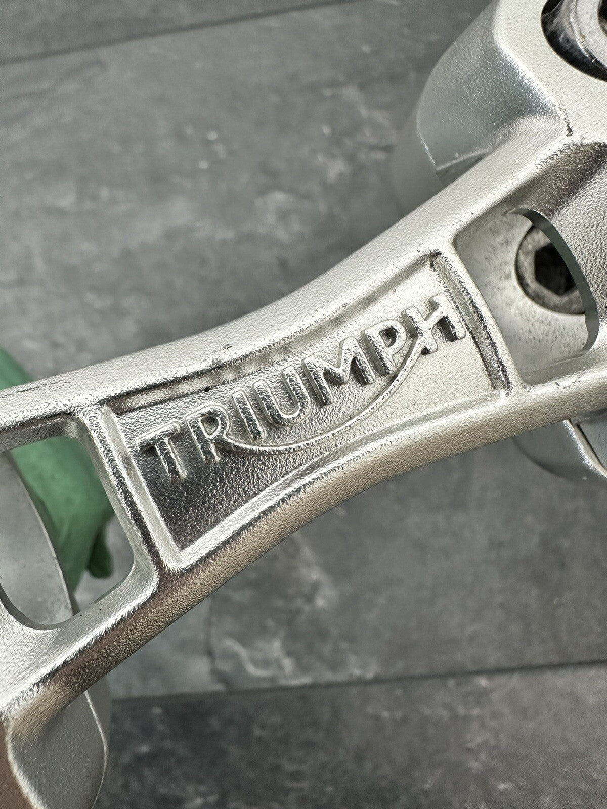 Triumph Street Triple 765 RS 2017 Handlebar Risers Clamps 12184m 2018-2021 OEM