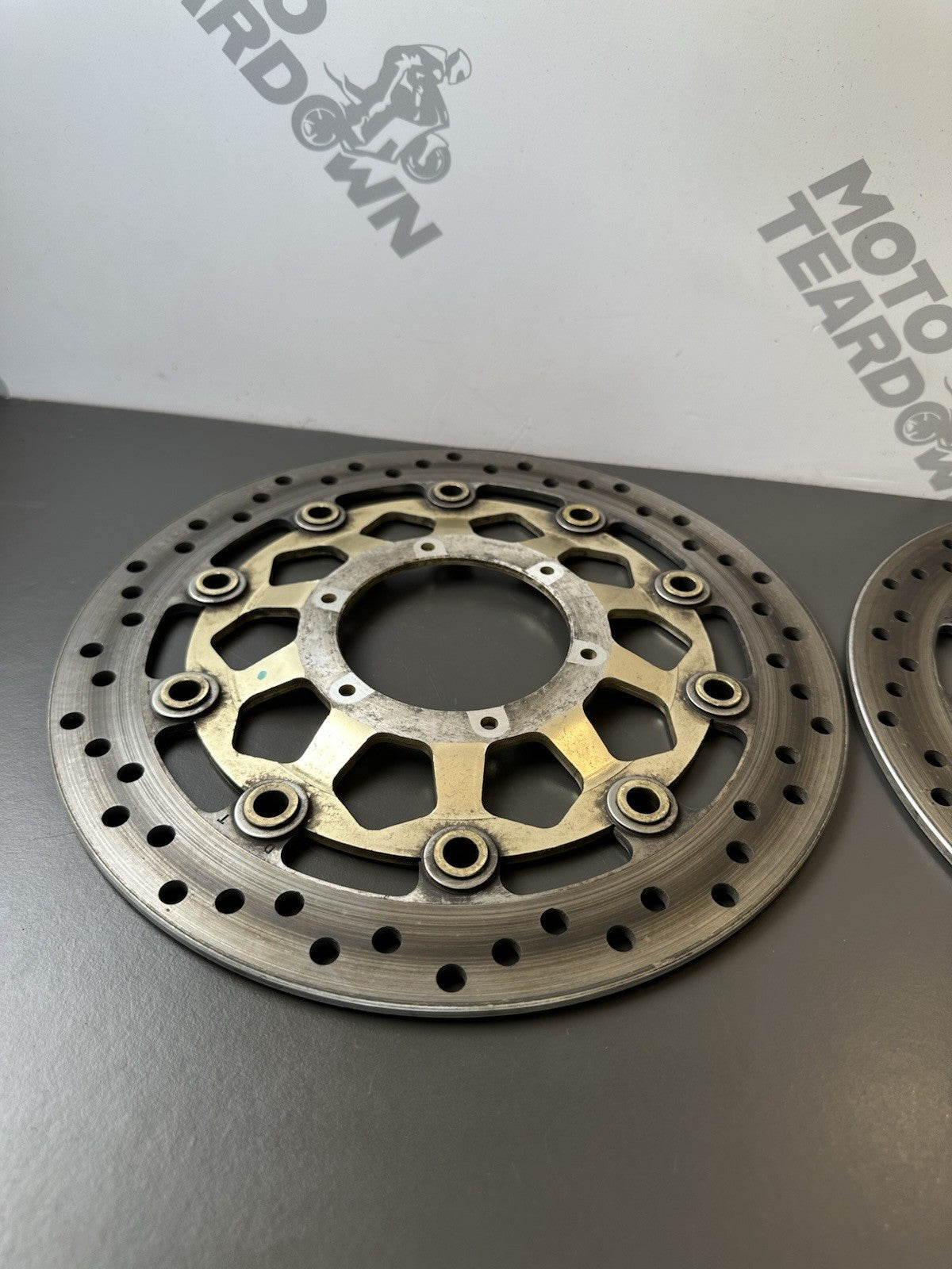 Honda CBR1000RR Pair of Front Yutaka Brake Discs 2004 2005 RR4 RR5 Front Discs