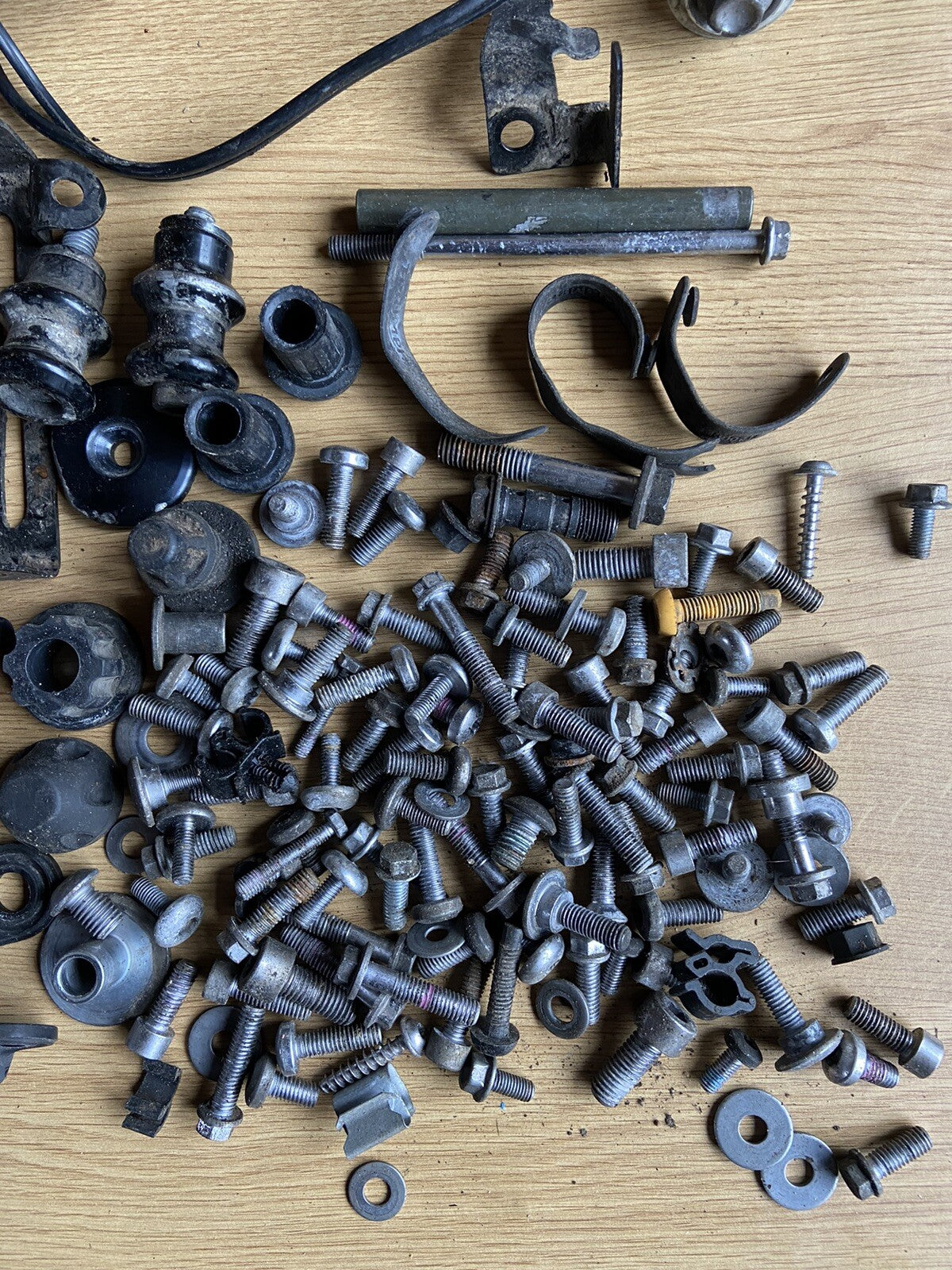 Triumph Street Triple 765RS Bolts Various Job Lot Mixed Nuts Bolts Brackets 2017
