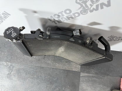 Triumph Street Triple 765 RS 2021 Radiator & Fan Cooling 21650 Miles 2020-2022