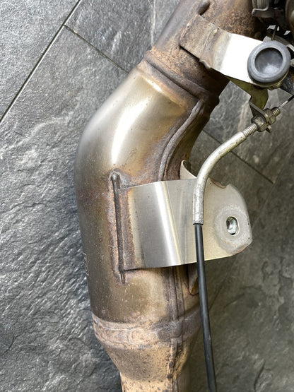 Suzuki GSXR 1000 2017 Downpipes Exhaust Cat 2018 AL7 2017-22 Only 5129 Miles