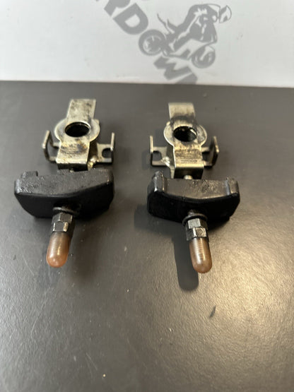 YAMAHA MT-03 REAR WHEEL CHAIN ADJUSTERS Yamaha MT03 Chain Adjusters OEM 2020-