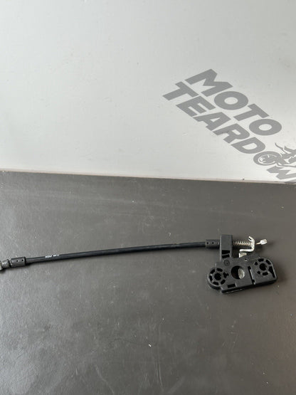 Aprilia RSV4 Tuono V4 Seat Latch Catch Cable Mechanism 2017 OEM SEAT CABLE