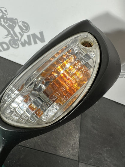Suzuki GSXR 1000 2014 Left Mirror Indicator Assembly 22774 Miles 2009-2016 OEM