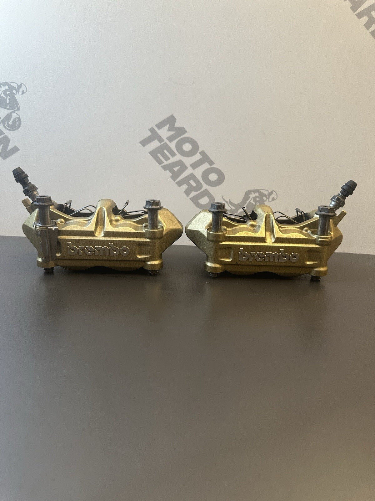 BMW S1000R FRONT BREMBO BRAKE CALIPERS 100mm 2014-2020 16,807 Miles OEM