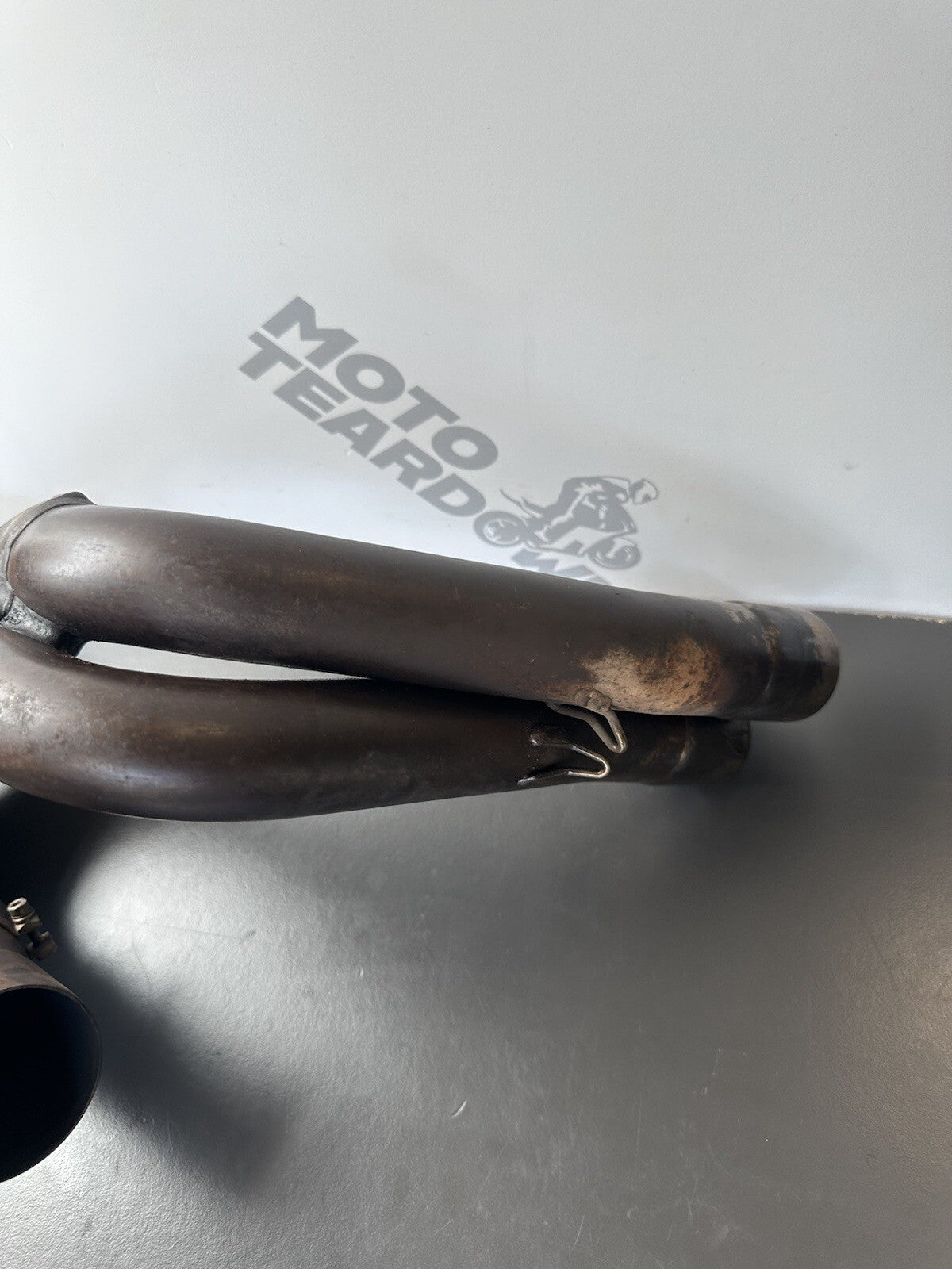 Aprilia Tuono V4 1100 Factory Exhaust Link Pipes Manifold RSV4 2017 OEM EXHAUST