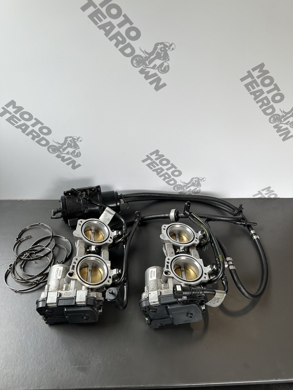 APRILIA TUONO V4 1100 FACTORY Throttle Bodies - 8573046 2017-2020 Front And Rear