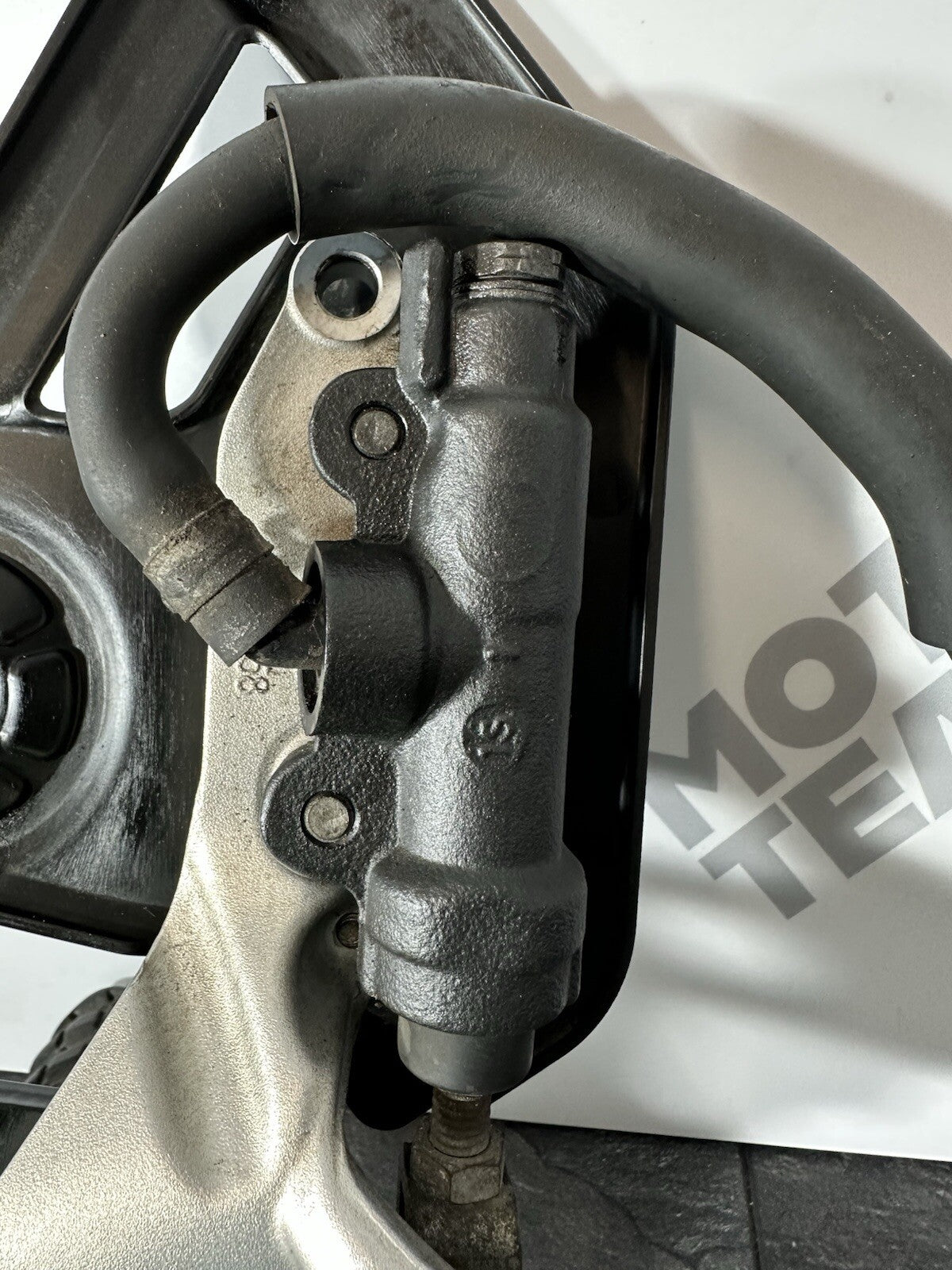 Triumph TIGER 900 GT PRO 2022 Right Footrest Rearset Rear Brake 6337m 2020-2023