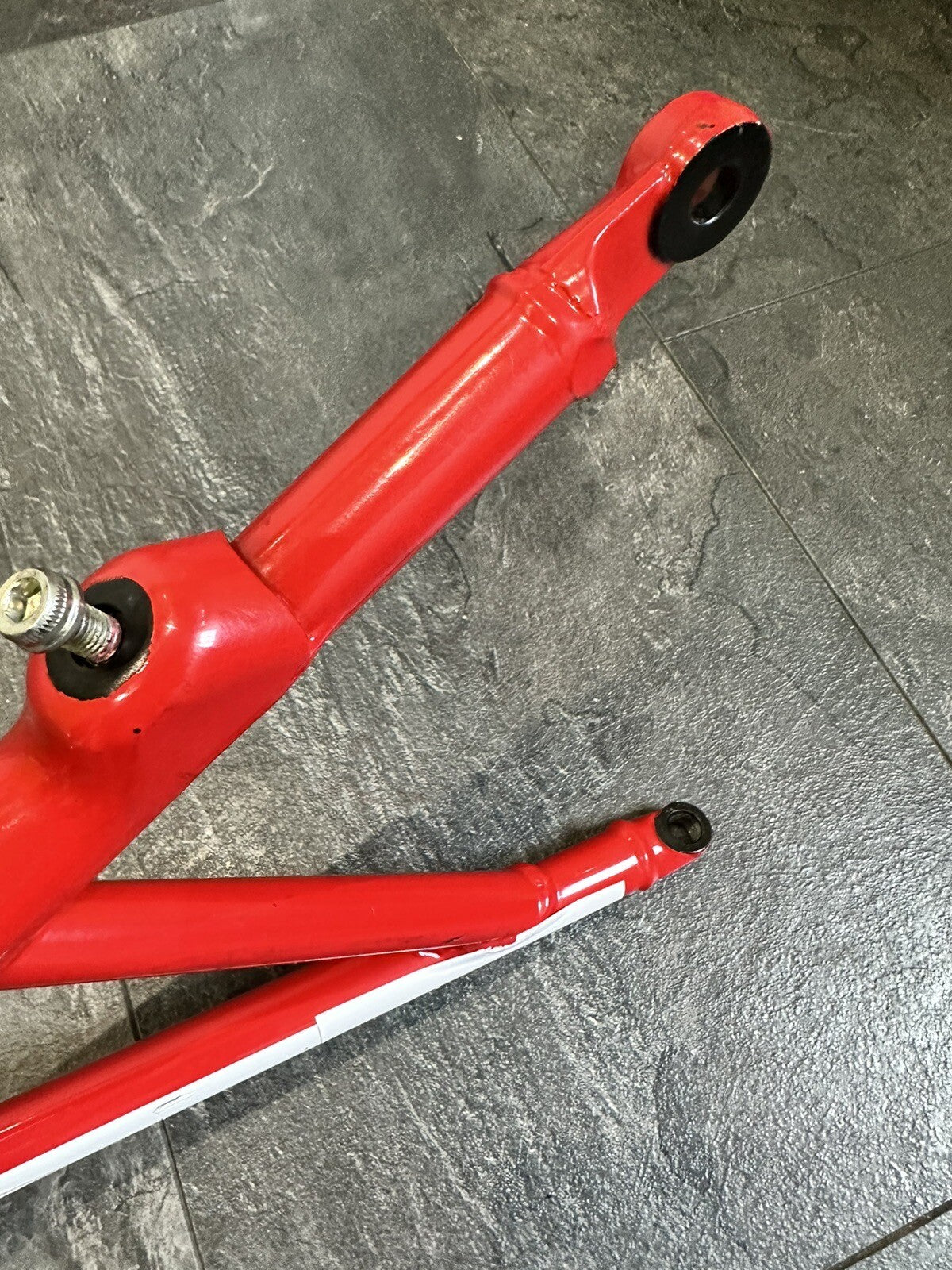 Ducati Multistrada V4 Pikes Peak 2022 Subframe Right Side Rear Frame Red 2023