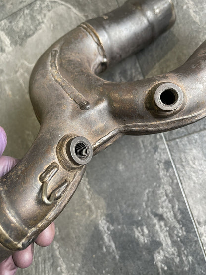 Aprilia Tuono V4 1100 Factory Exhaust Downpipes 2018 OEM 6029 Miles RSV4
