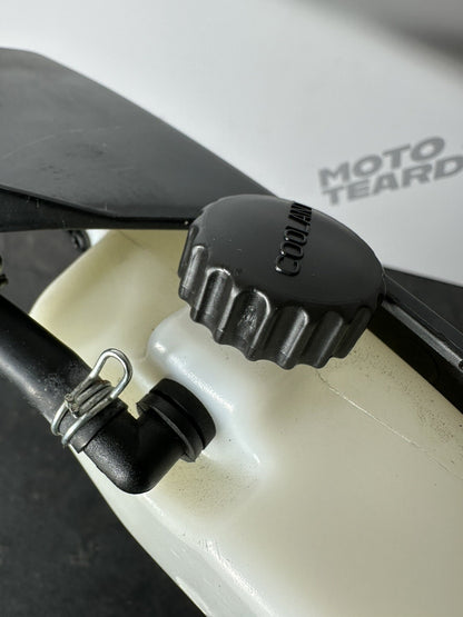 KTM 790 Duke 2020 Coolant Expansion Tank Bottle & Mount 3766 Miles 2018 2019 OEM