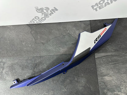 Aprilia RS660 2021 Left Rear Side Fairing Seat Fairing 6220 Miles 2022-2025 OEM