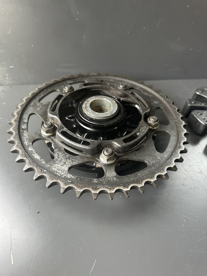 YAMAHA MT-09 SP Rear Hub & Sprocket With Cush Drives 2022 MT09 SP Rear Sprocket
