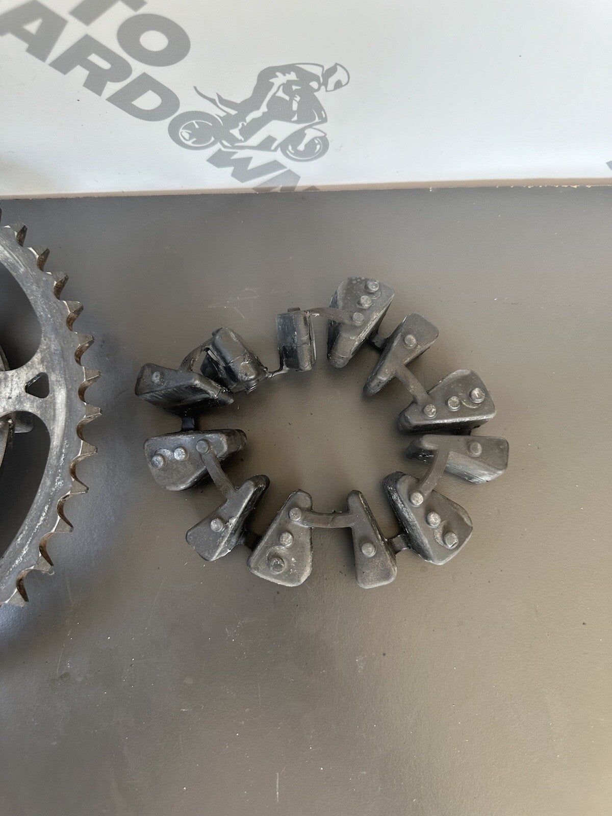 Triumph Street Triple RS 765 Rear Sprocket Carrier Cush Drives 2019 8,126 miles