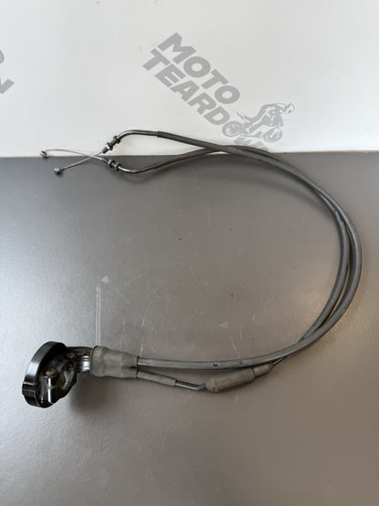 Triumph Street Triple 675R Throttle Assembly Cables 2013-2016 Throttle Cables