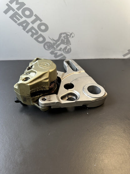 Aprilia Tuono V4 1100 FACTORY BREMBO Rear Brake Caliper & Hanger RSV4 OEM 2017