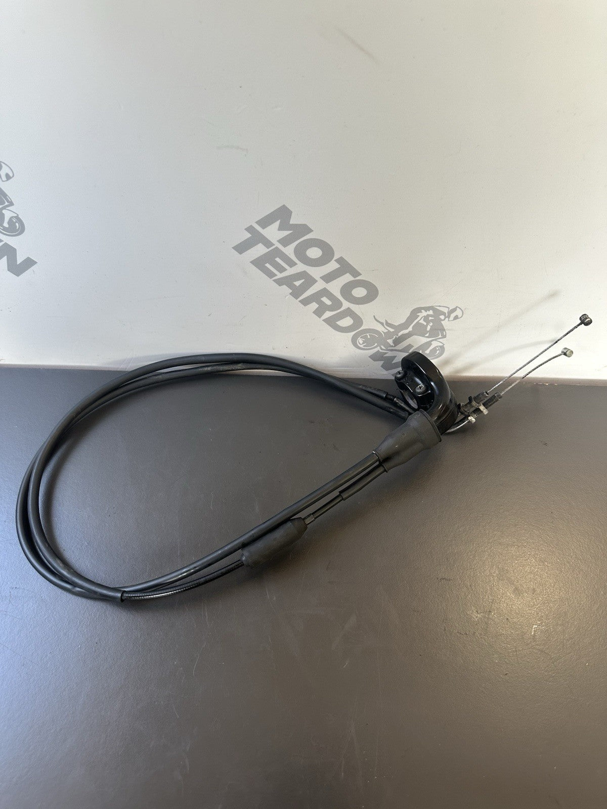 Triumph Street Triple 675 675R Throttle Cables 2007-2011 8382 Miles 2049300 OEM