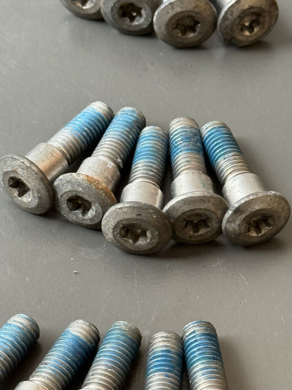 TRIUMPH STREET TRIPLE 675R Front And Rear BRAKE DISC BOLTS 2010 Front And Rear