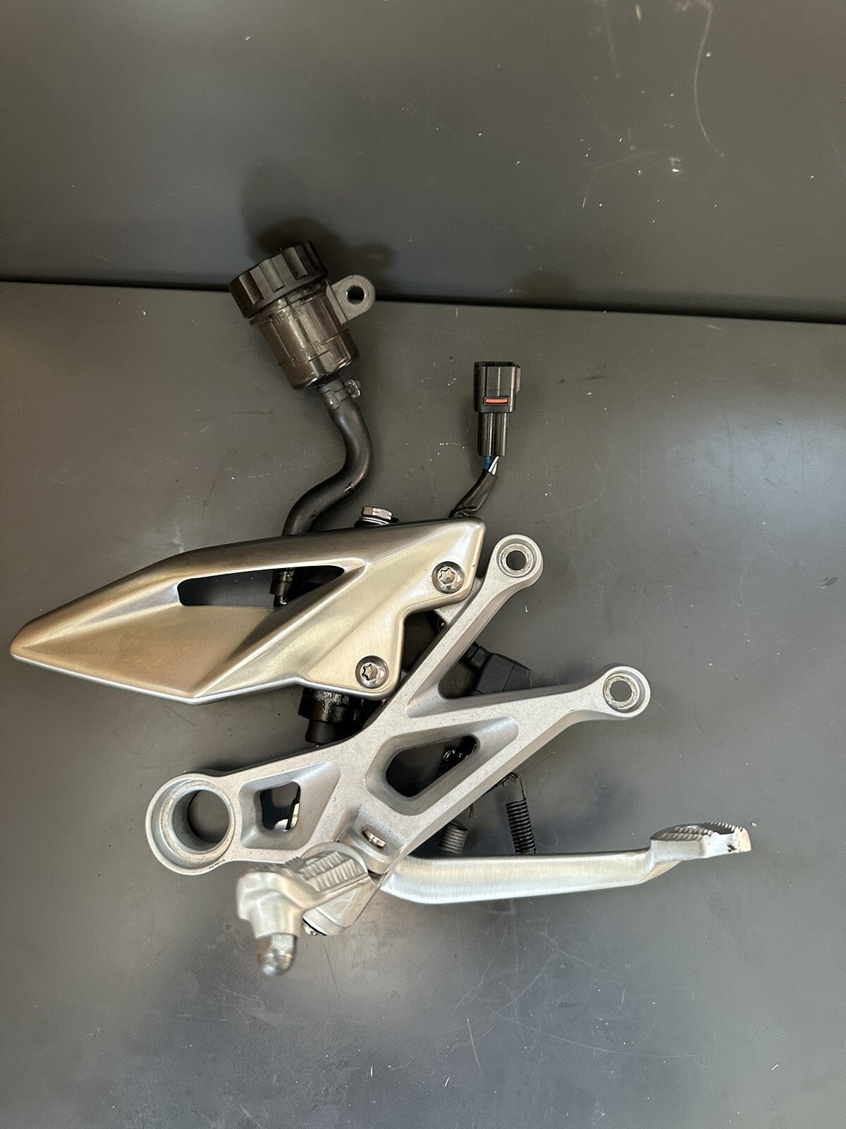 Triumph Street Triple 765 RS Right Rearset Footrest Rear Right Assembly 2017-19