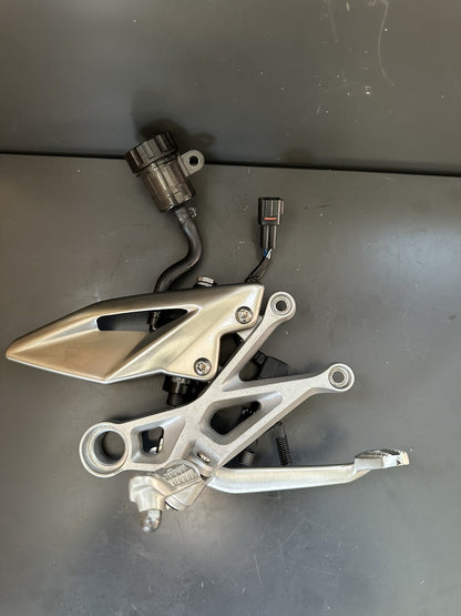 Triumph Street Triple 765 RS Right Rearset Footrest Rear Right Assembly 2017-19