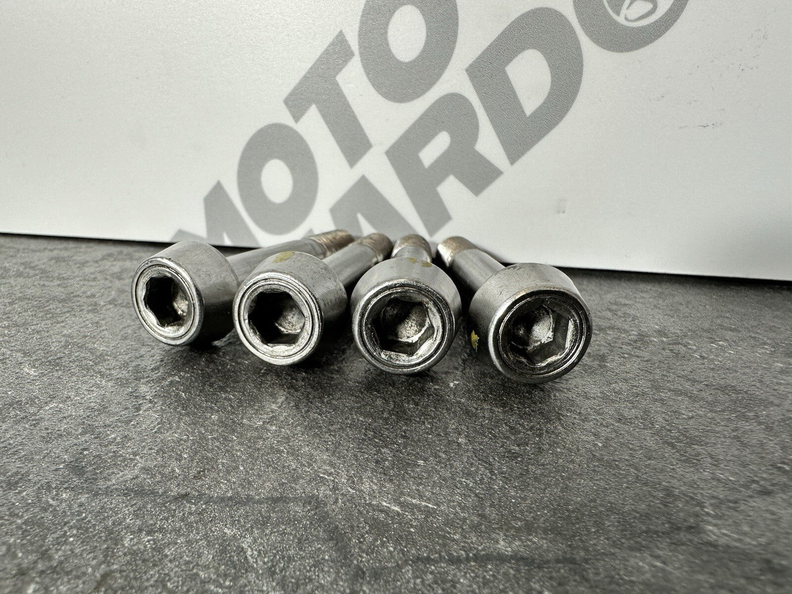 Triumph Street Triple 765 RS 2017 Caliper Mount Bolts 10580 Miles 2018-2024 OEM