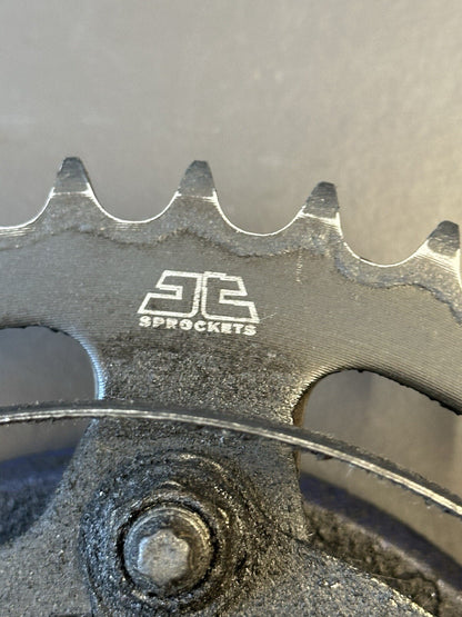 Yamaha MT03 rear sprocket With JT Rear Sprocket carrier and cush drives 2020-