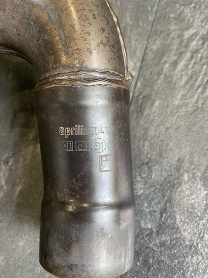 Aprilia Tuono V4 1100 Factory Exhaust Downpipes 2018 OEM 6029 Miles RSV4