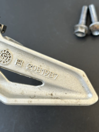 TRIUMPH STREET TRIPLE Left Pillion Footrest Hanger - 765R 765RS T2081987 2017-19