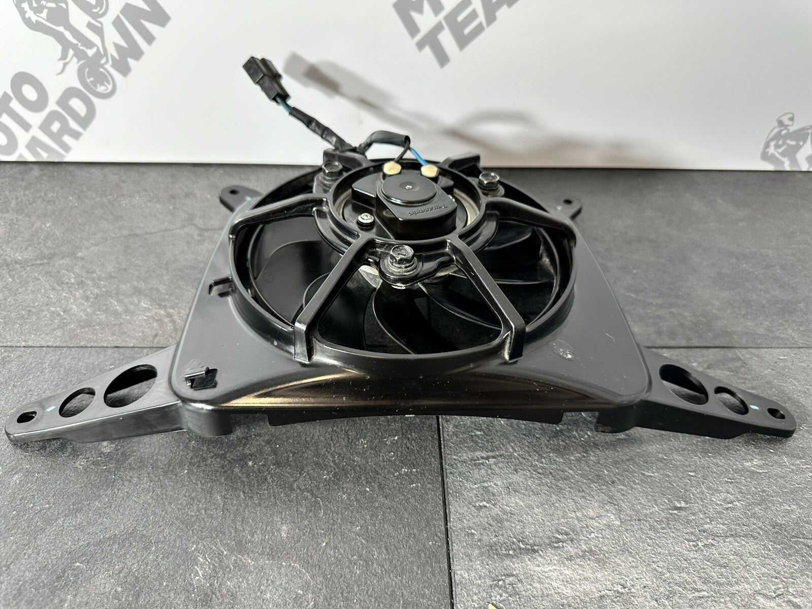 Triumph Street Triple 765 RS 2017 Radiator Cooling Fan 10580 Miles 2018-2021 OEM