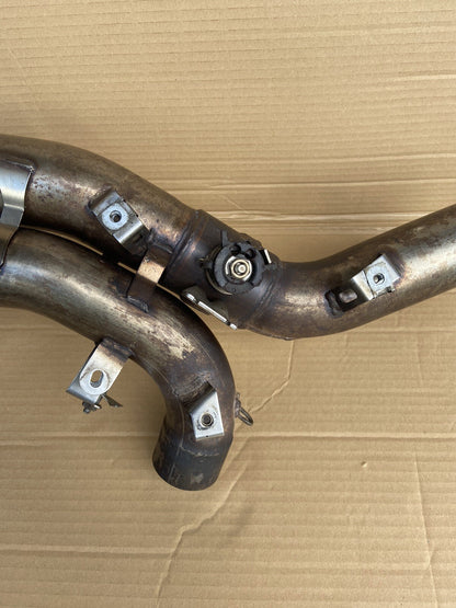 Ducati exhaust header collector Exhaust Centre 848 1098 1098S 57012606B OEM