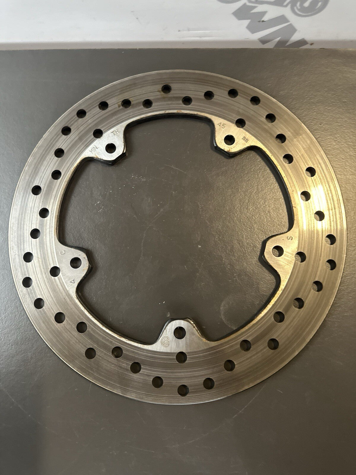 BMW S1000R Brembo rear brake disc BMW S 1000 R Brembo Rear Brake Disc 2014-2020