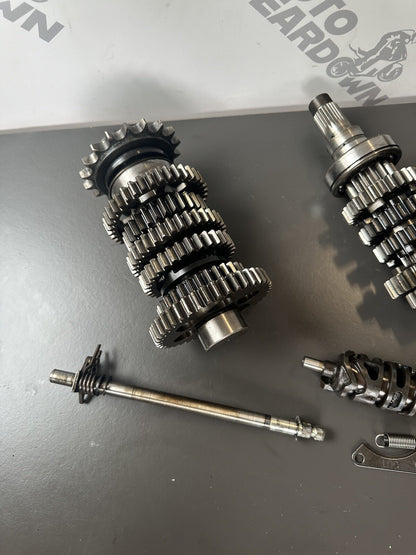 TRIUMPH SPEED TRIPLE 1050 2011 - 2015 COMPLETE GEARBOX TRANSMISSION ENGINE GEARS