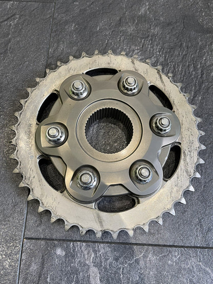 Ducati Panigale V4S V4 2018-2021 Rear Sprocket & Carrier Flange Only 2986 Miles