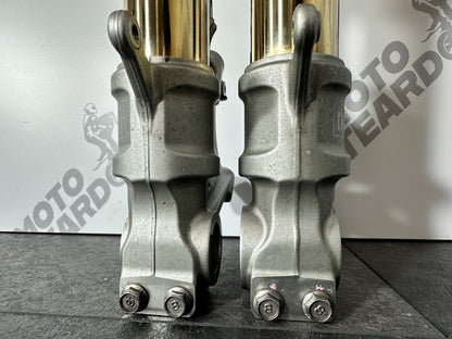 Aprilia Tuono V4 1100 Ohlins Front Forks Suspension 9105 Miles Ohlins Forks OEM