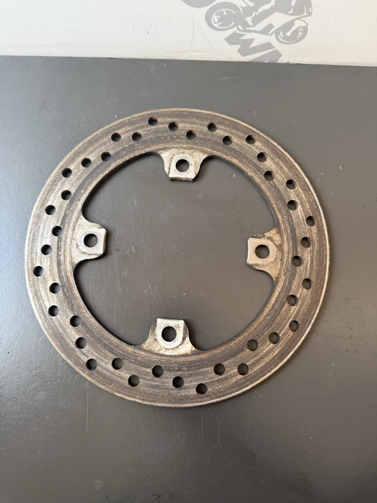 TRIUMPH STREET TRIPLE 675R REAR BRAKE DISC SUNSTAR REAR BRAKE DISC 2008-2011 OEM