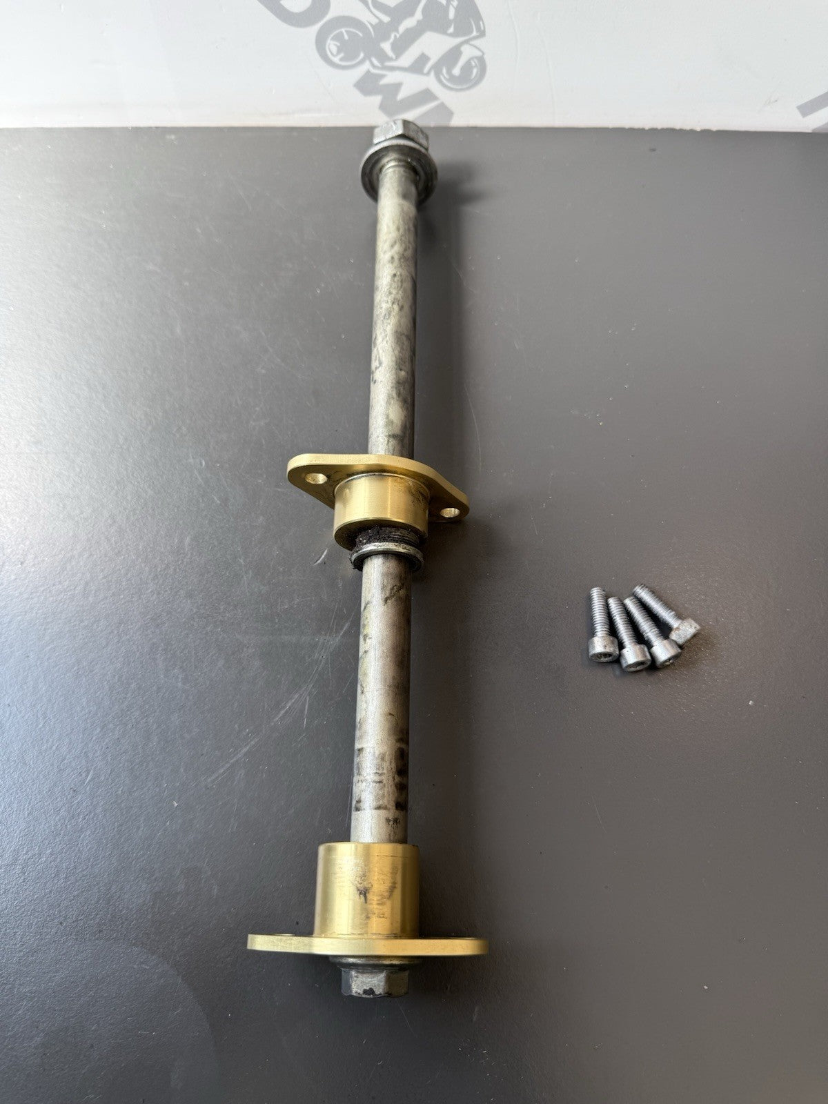 TRIUMPH STREET TRIPLE 675R SWINGARM SPINDLE  YEAR 2010 675R SWINGARM Spindle OEM