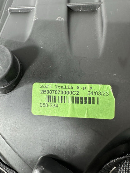 Aprilia RS660 2021 Seat Riders Seat Solo BLACK Only 6220 Miles 2022-2025 OEM