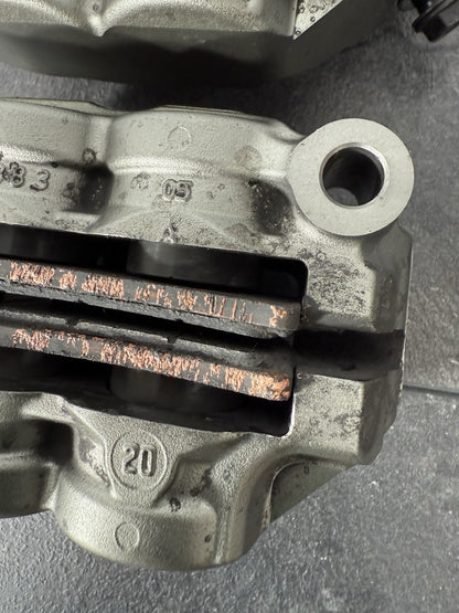 Triumph Street Triple 765 RS 2021 BREMBO M50 Brake Calipers 21650 Mile 2020-2022