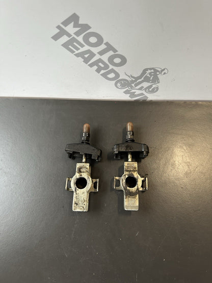 YAMAHA MT-03 REAR WHEEL CHAIN ADJUSTERS Yamaha MT03 Chain Adjusters OEM 2020-