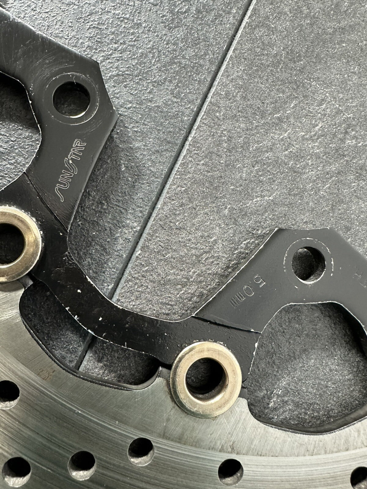 Suzuki GSXR 1300 2016 HAYABUSA Front Brake Discs Rotors SUNSTAR 18408 Miles OEM