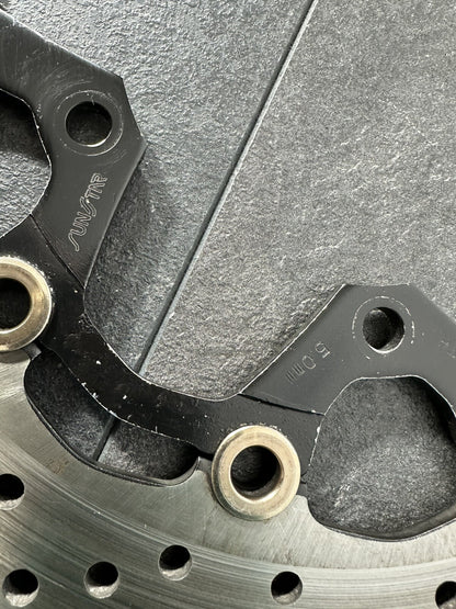 Suzuki GSXR 1300 2016 HAYABUSA Front Brake Discs Rotors SUNSTAR 18408 Miles OEM