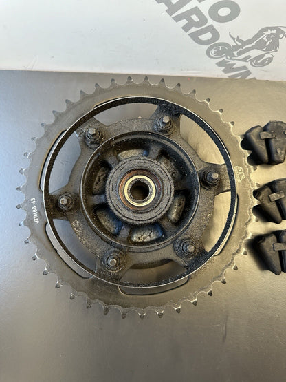 Yamaha MT03 rear sprocket With JT Rear Sprocket carrier and cush drives 2020-