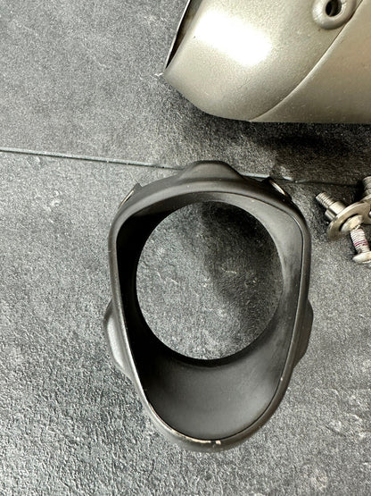 Triumph Street Triple RS 765 Exhaust Muffler Cap End Cap 5159 Miles 2017-2020